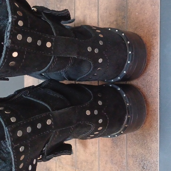 Steven by Steve Madden Black Suede Zephyr Boots - Size 6.5 NWOT - Picture 8 of 8